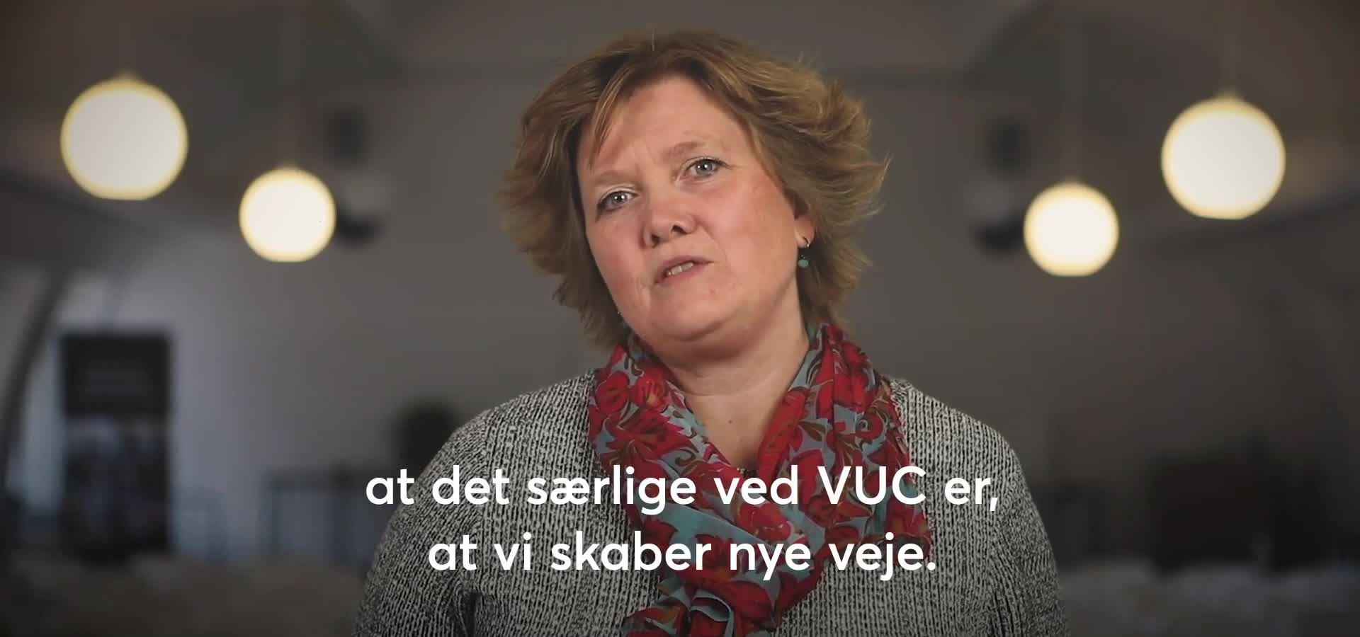 Pernille Brøndum fortæller om, hvordan VUC skaber nye veje for alle